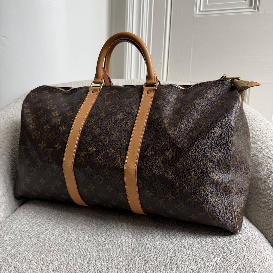 2000 Louis Vuitton Monogram Keepall 50