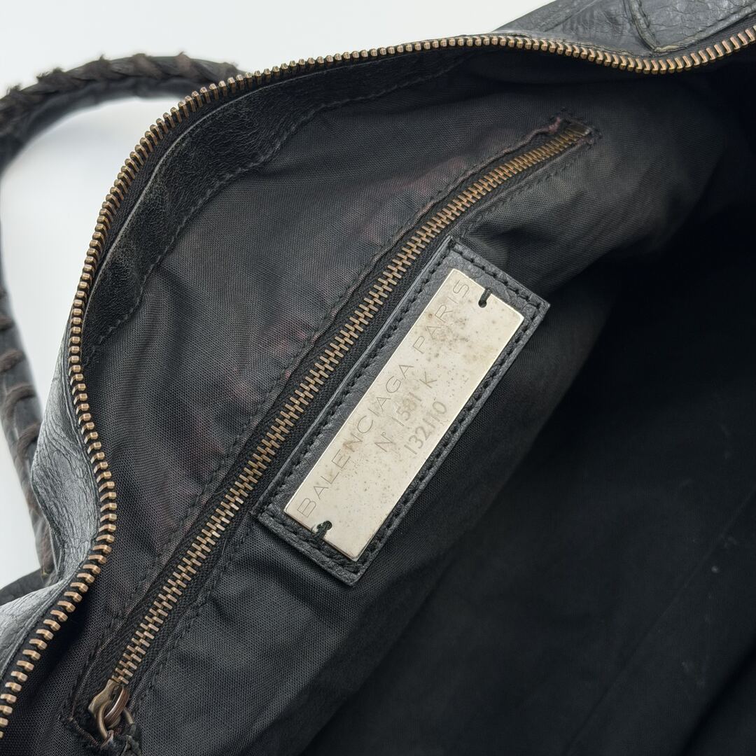 2012 Balenciaga Classic The Work Leather Black Shoulder Bag