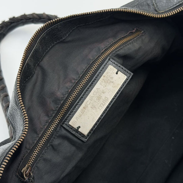2012 Balenciaga Classic The Work Leather Black Shoulder Bag