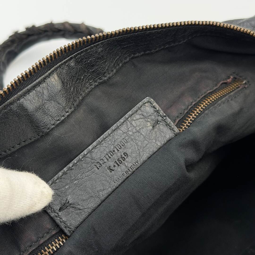 2012 Balenciaga Classic The Work Leather Black Shoulder Bag