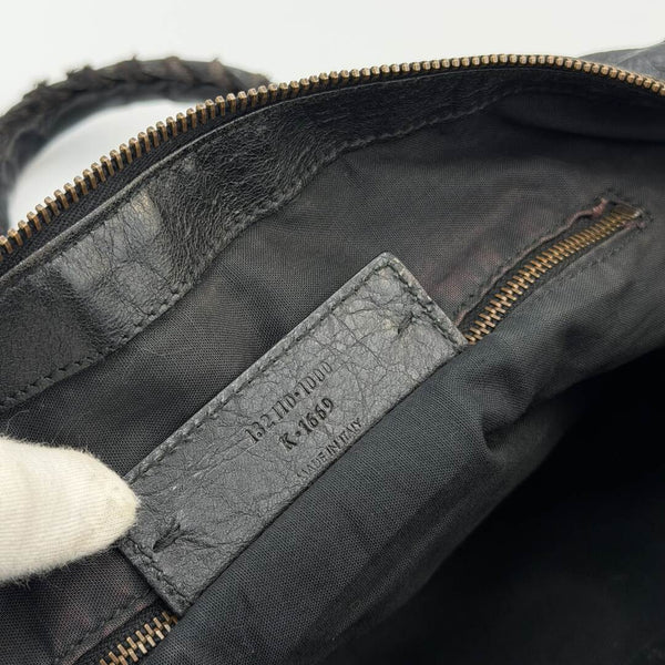 2012 Balenciaga Classic The Work Leather Black Shoulder Bag
