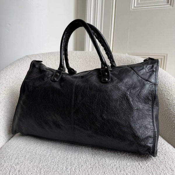 2012 Balenciaga Classic The Work Leather Black Shoulder Bag