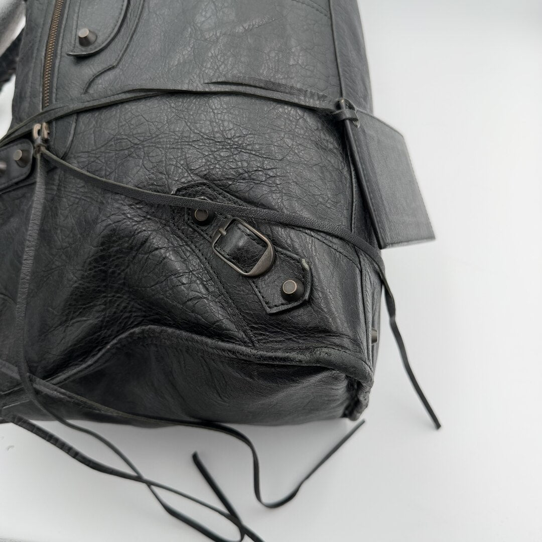 2012 Balenciaga Classic The Work Leather Black Shoulder Bag