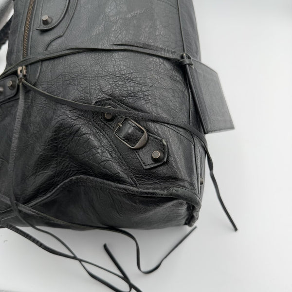 2012 Balenciaga Classic The Work Leather Black Shoulder Bag