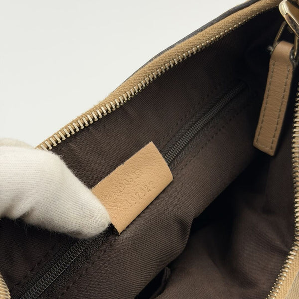 Gucci GG Canvas Abbey Caramel Brown Shoulder Bag