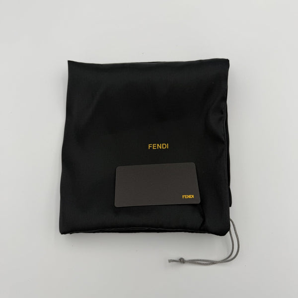Fendi Zucca Chef Dark Brown Shoulder Bag