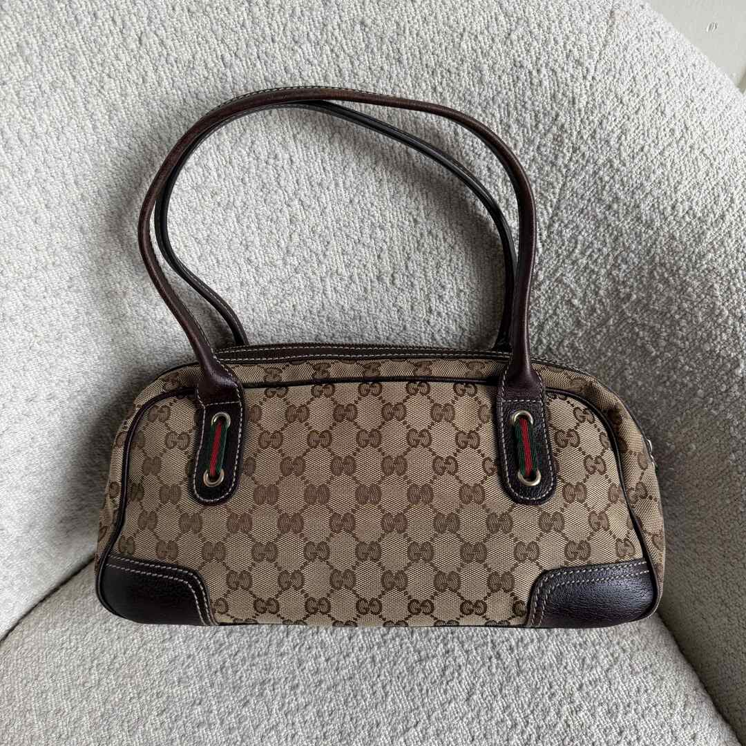 Gucci GG Monogram Princy Brown Shoulder bag