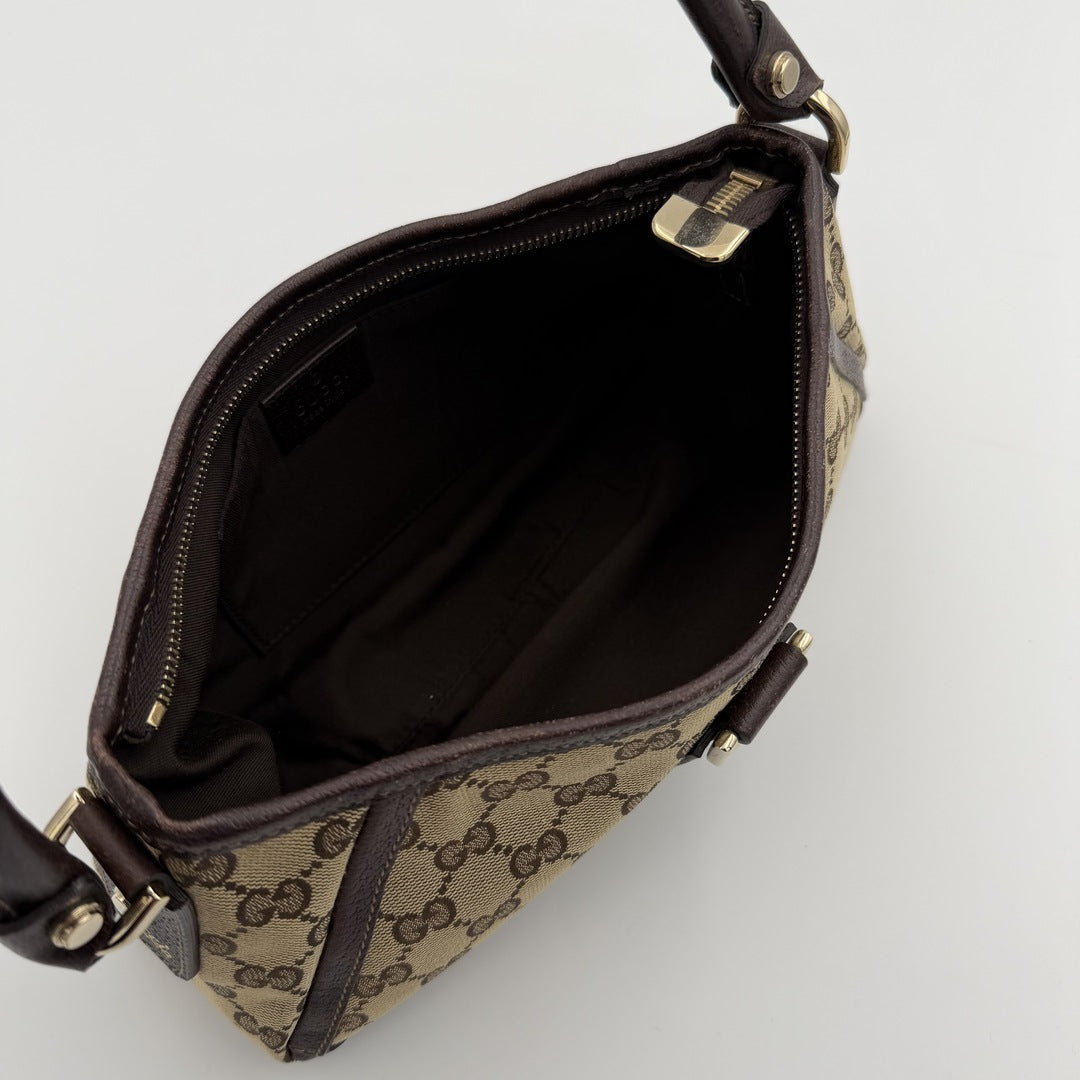 Gucci Mini Abbey D Ring Brown Shoulder Bag