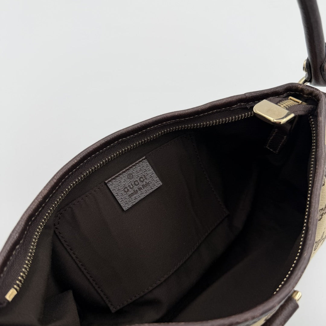 Gucci Mini Abbey D Ring Brown Shoulder Bag
