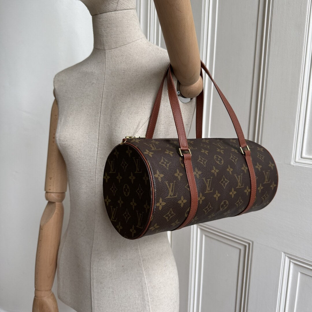 2000 Louis Vuitton Monogram Papillon 30 Handbag