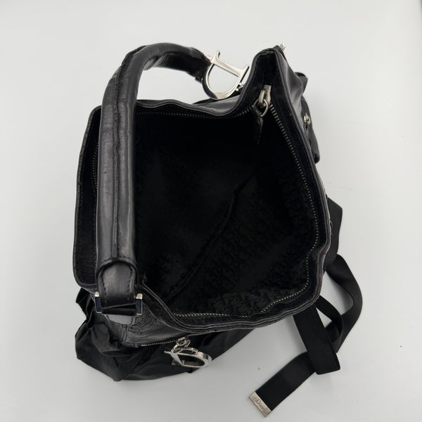 RARE Dior Corset Black Leather Shoulder Bag