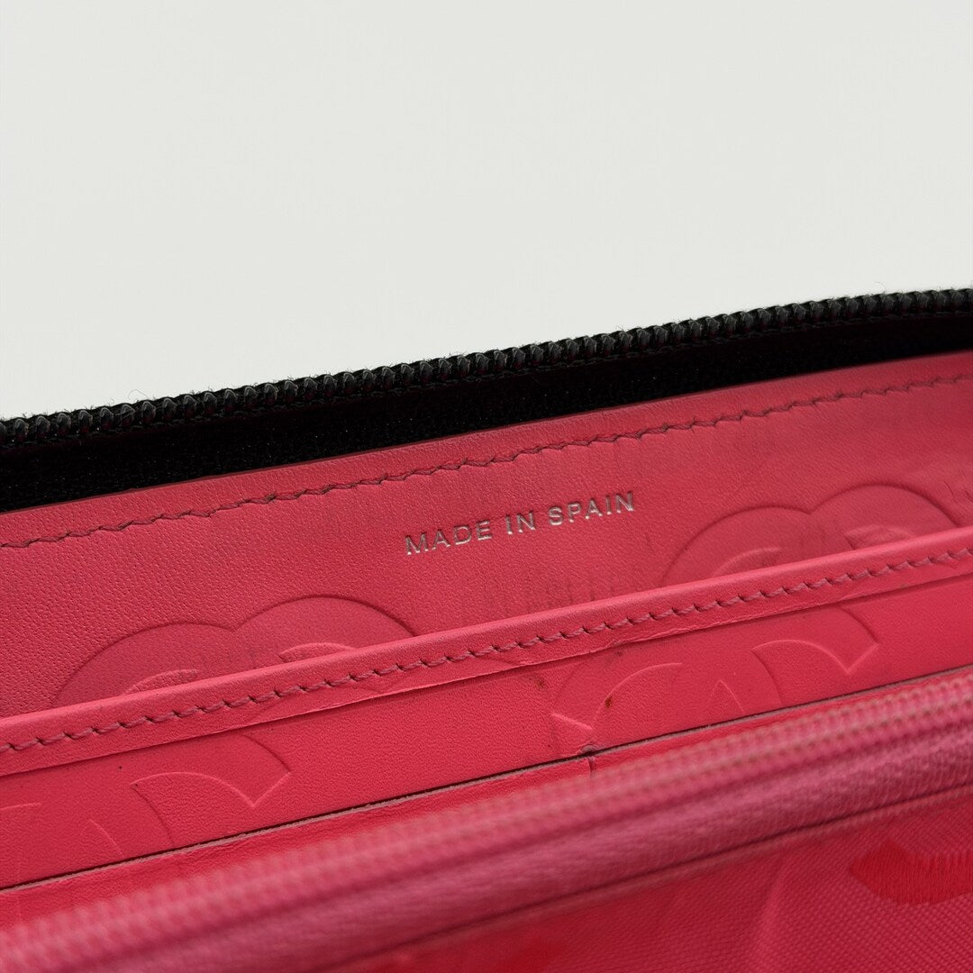 2012 Chanel CC Cambon Black Leather Wallet