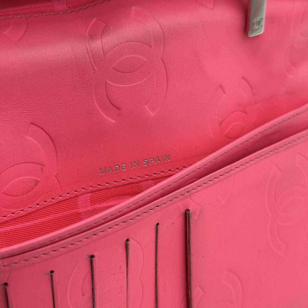 2012 Chanel CC Cambon Black Leather Wallet
