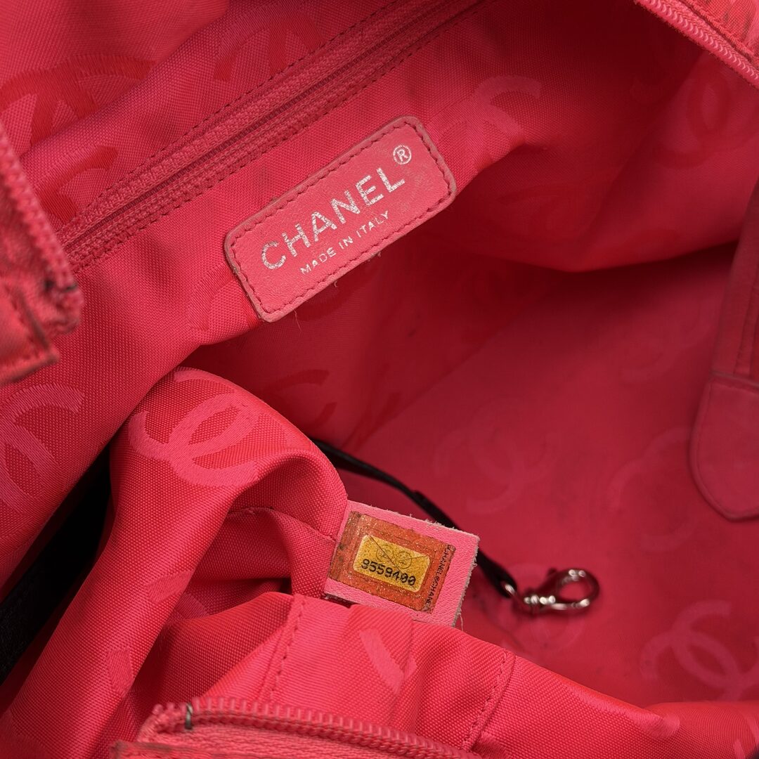 2005 Chanel Cambon Quilted Black Tote Bag