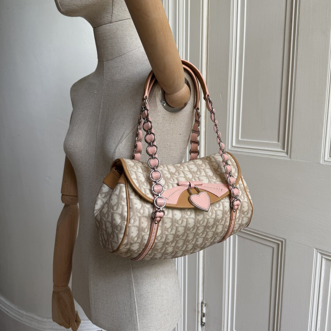 Dior Romantique Trotter Pink Shoulder Bag