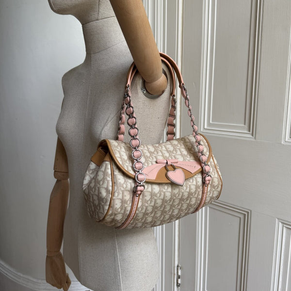 Dior Romantique Trotter Pink Shoulder Bag