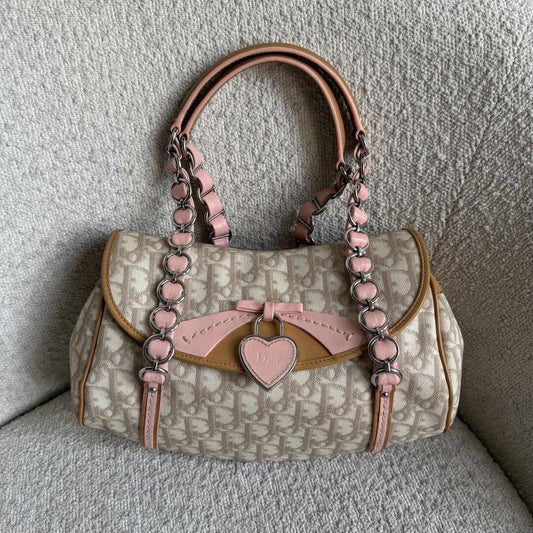 Dior Romantique Trotter Pink Shoulder Bag