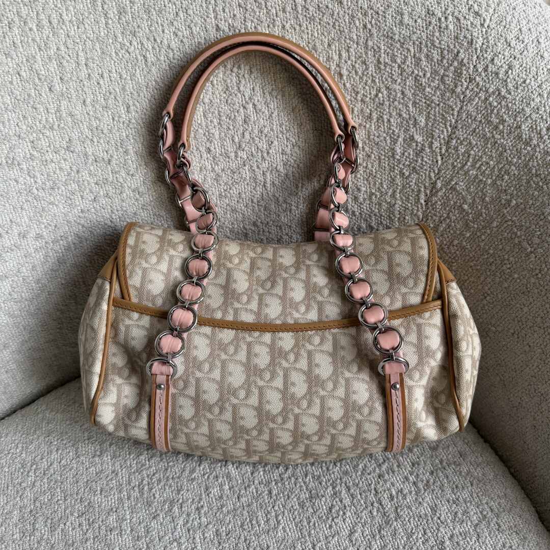 Dior Romantique Trotter Pink Shoulder Bag