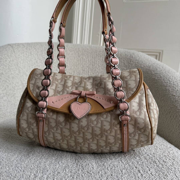 Dior Romantique Trotter Pink Shoulder Bag