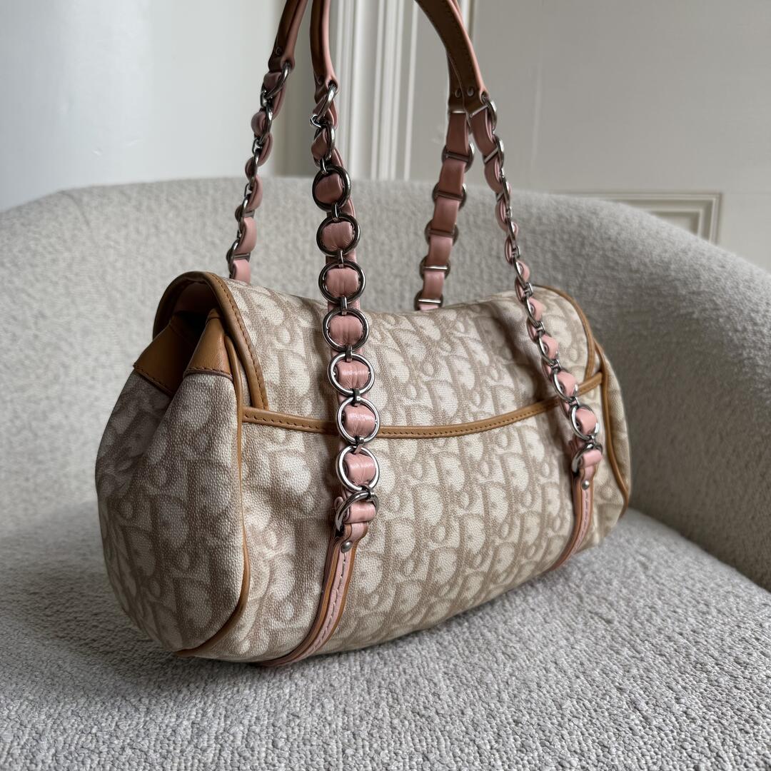 Dior Romantique Trotter Pink Shoulder Bag