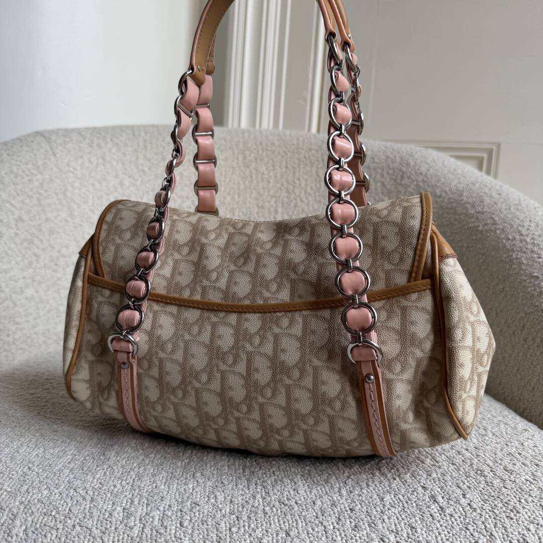 Dior Romantique Trotter Pink Shoulder Bag