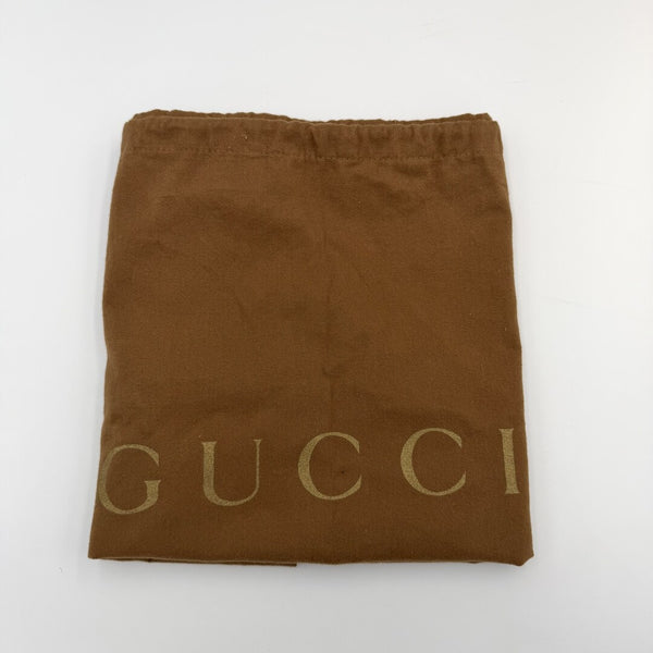 Gucci GG Canvas Jockey Hobo Brown Shoulder Bag