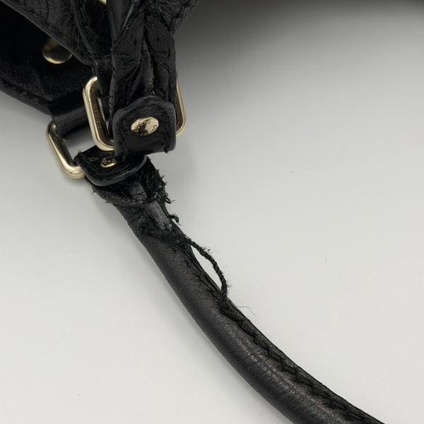 Gucci GG Canvas Sukey Black Large Tote Bag