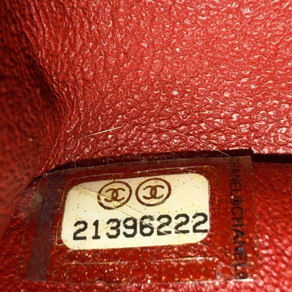2015 Chanel Classic Jumbo Double Flap Red Shoulder Bag