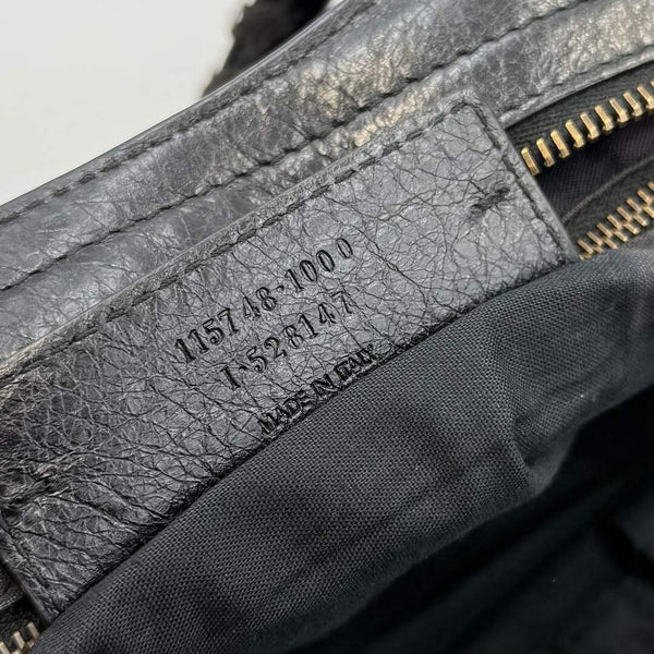 2013 Balenciaga City Leather Black Handbag