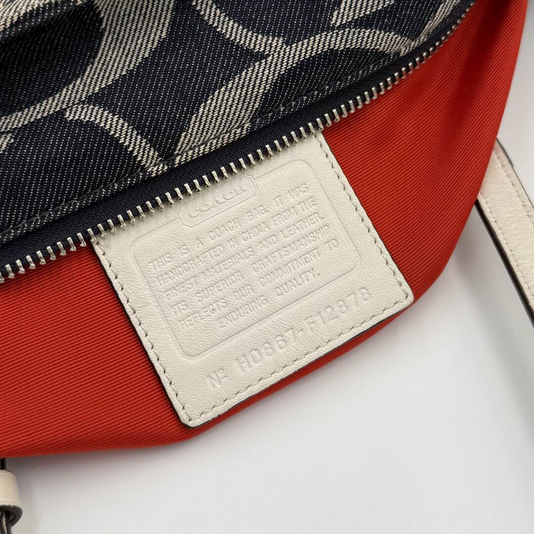 Coach Signature Denim Tote Bag