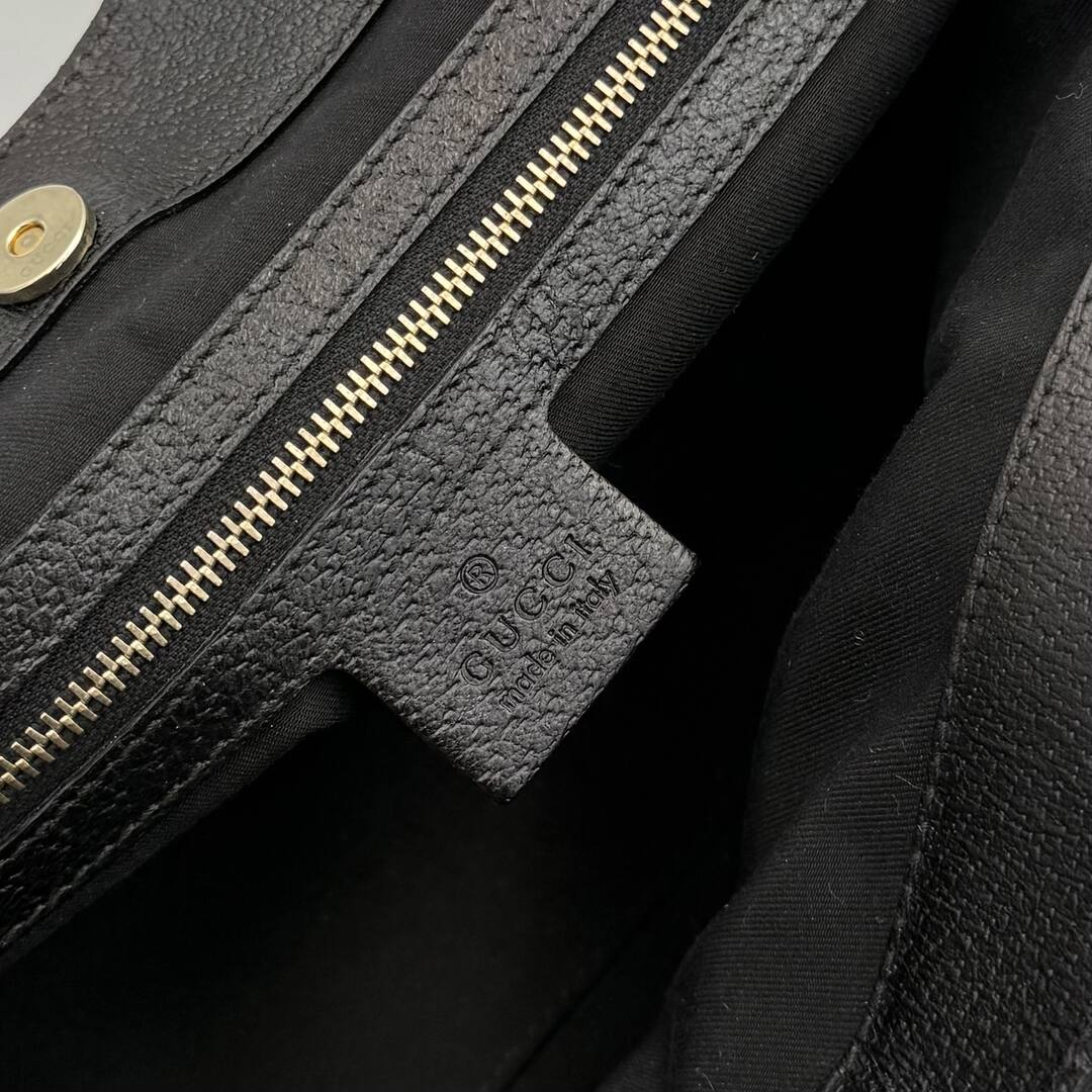 Gucci GG Monogram Canvas Black Tote Bag