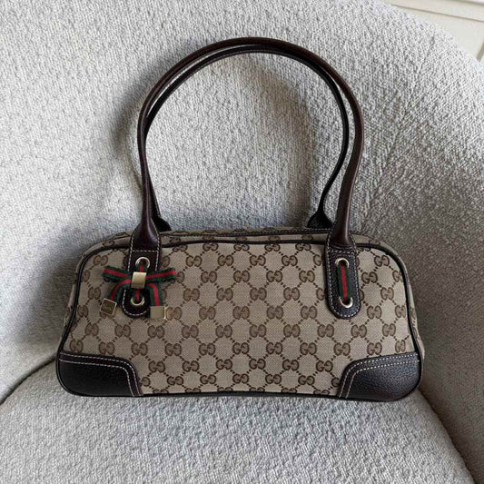 Gucci GG Monogram Princy Brown Shoulder bag