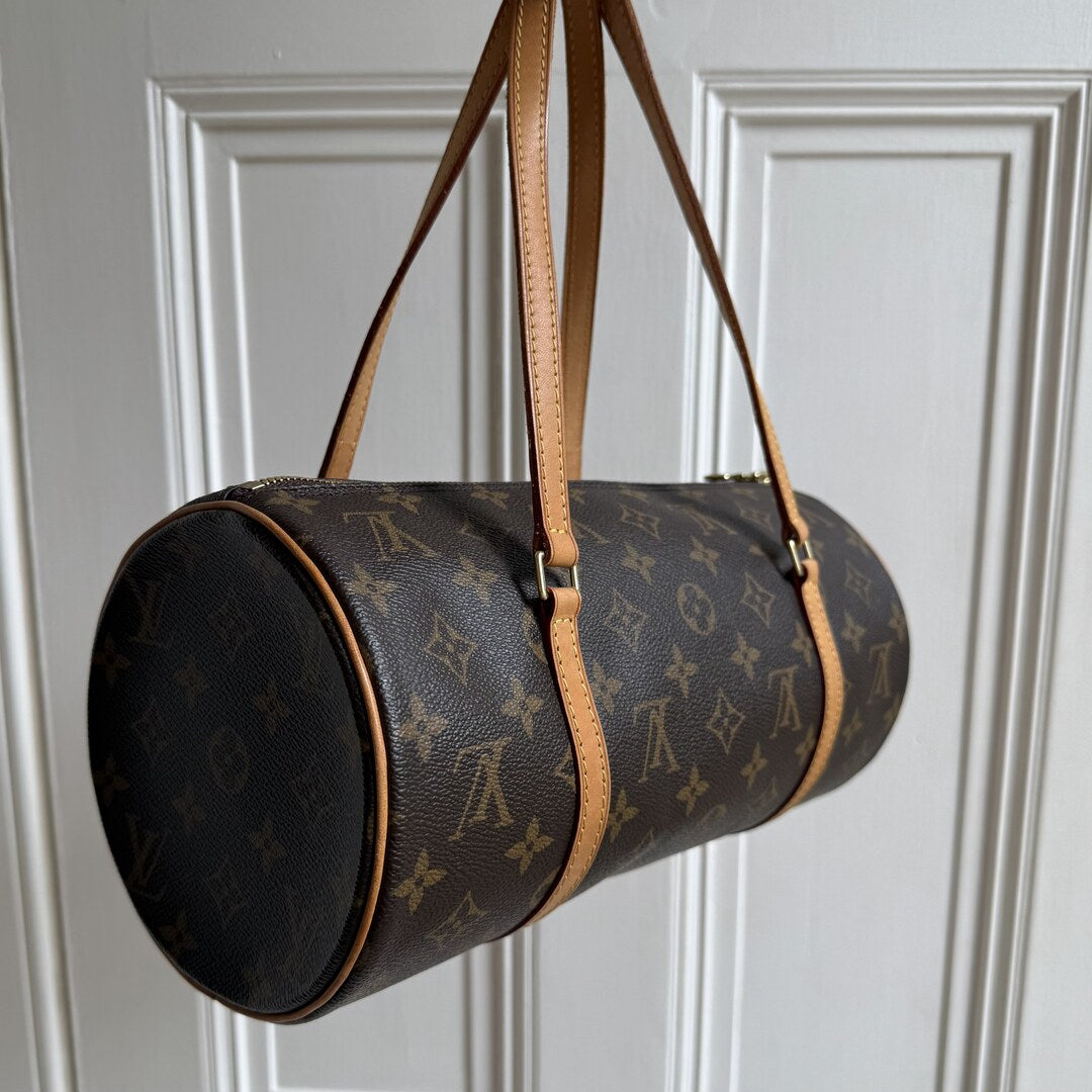 2010 Louis Vuitton Monogram Papillon 30 Handbag