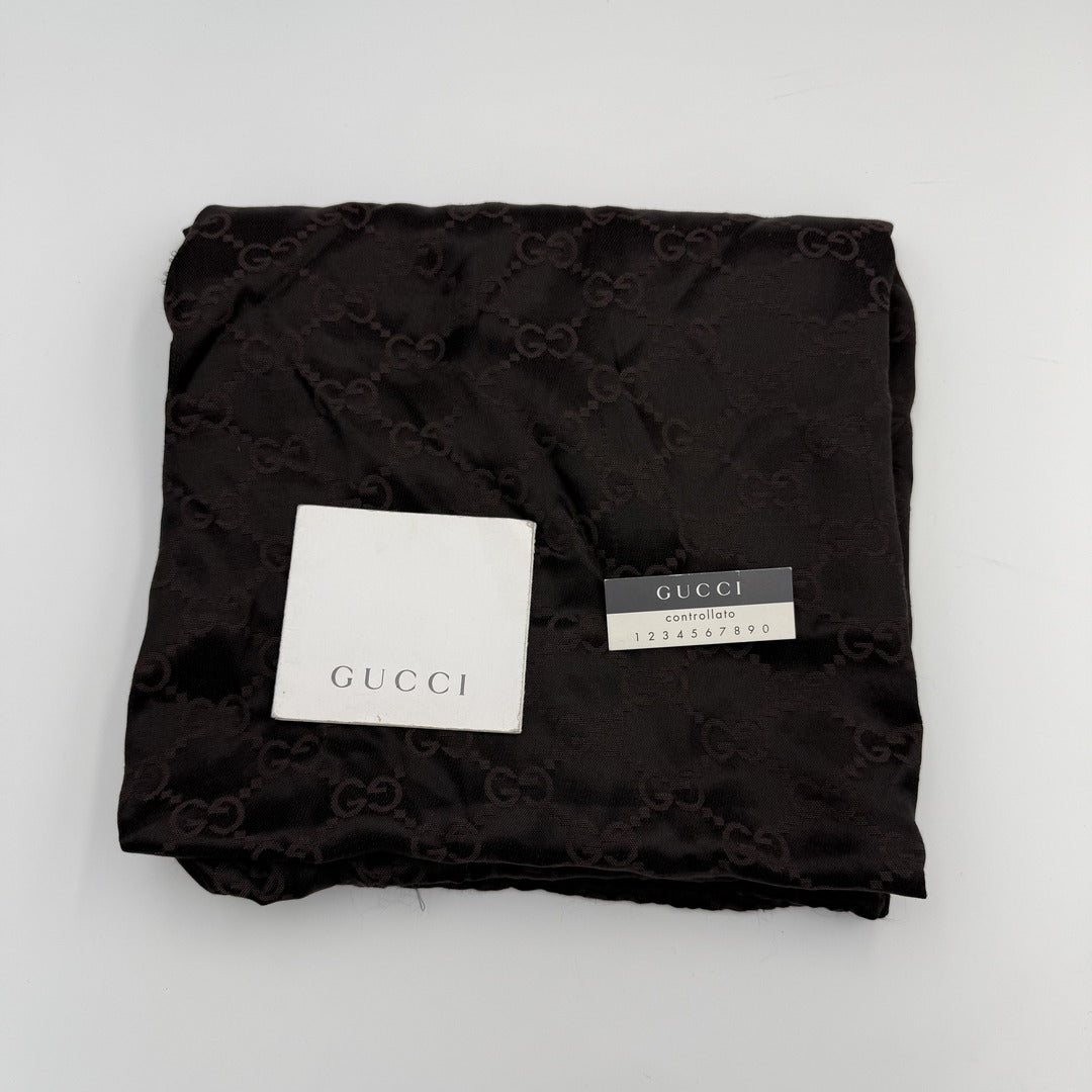 Gucci Guccissima Jackie Leather Black Shoulder Bag