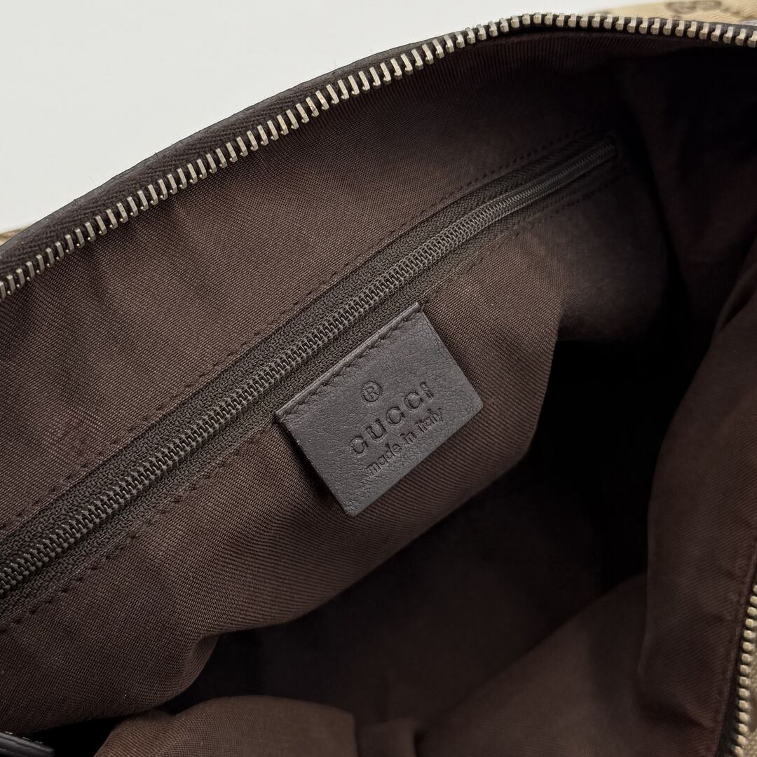 Gucci GG Canvas Abbey Brown Shoulder Bag