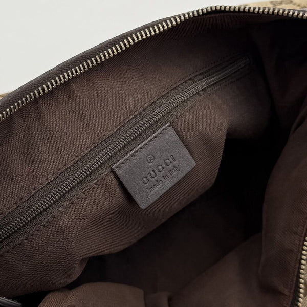 Gucci GG Canvas Abbey Brown Shoulder Bag
