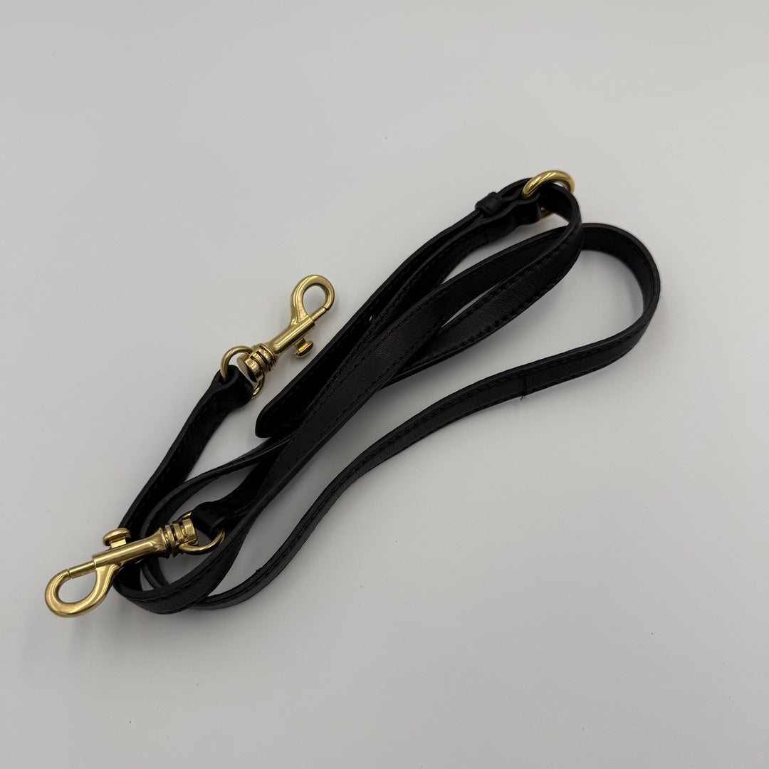 Miu Miu Matelasse Leather Black Shoulder Bag