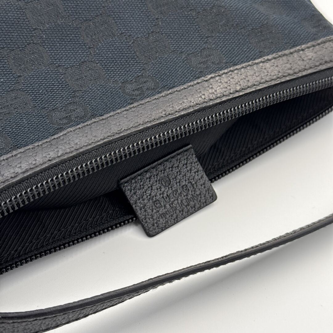 Gucci Mini Abbey D Ring Black Shoulder Bag