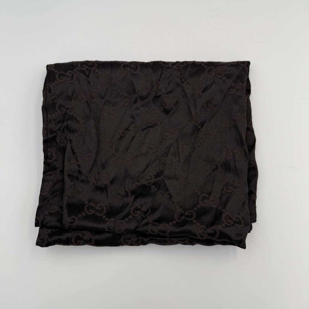 Gucci GG Canvas Brown Shoulder Bag