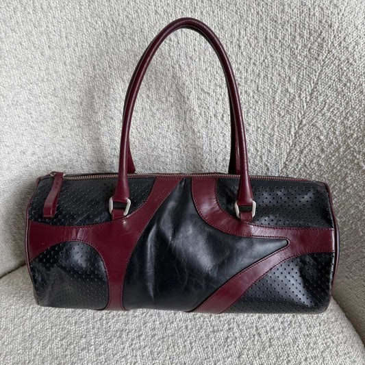 Archive Prada Vitello Drive Black Shoulder Bag