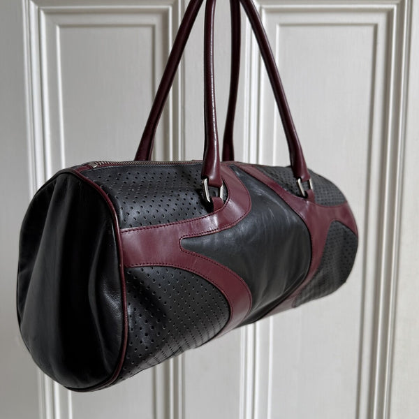 Archive Prada Vitello Drive Black Shoulder Bag