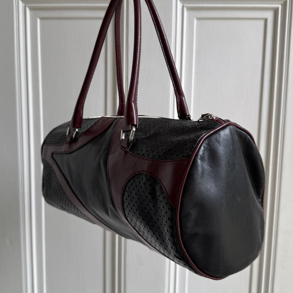 Archive Prada Vitello Drive Black Shoulder Bag