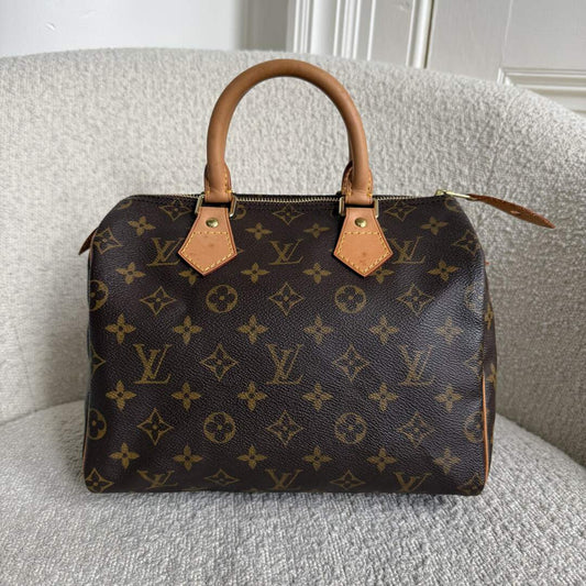 2001 Louis Vuitton Monogram Speedy 25 Handbag