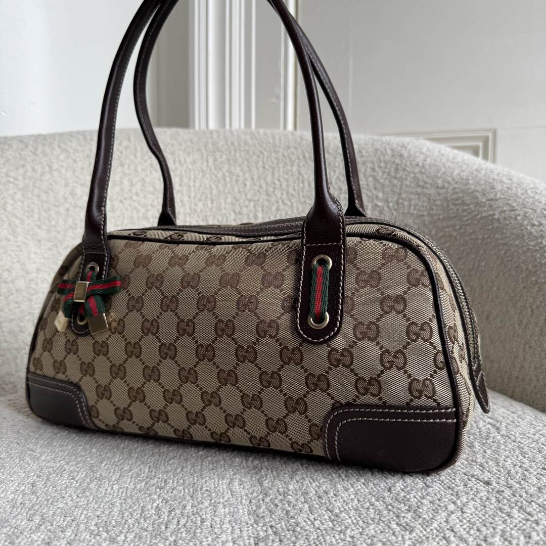 Gucci GG Monogram Princy Brown Shoulder bag