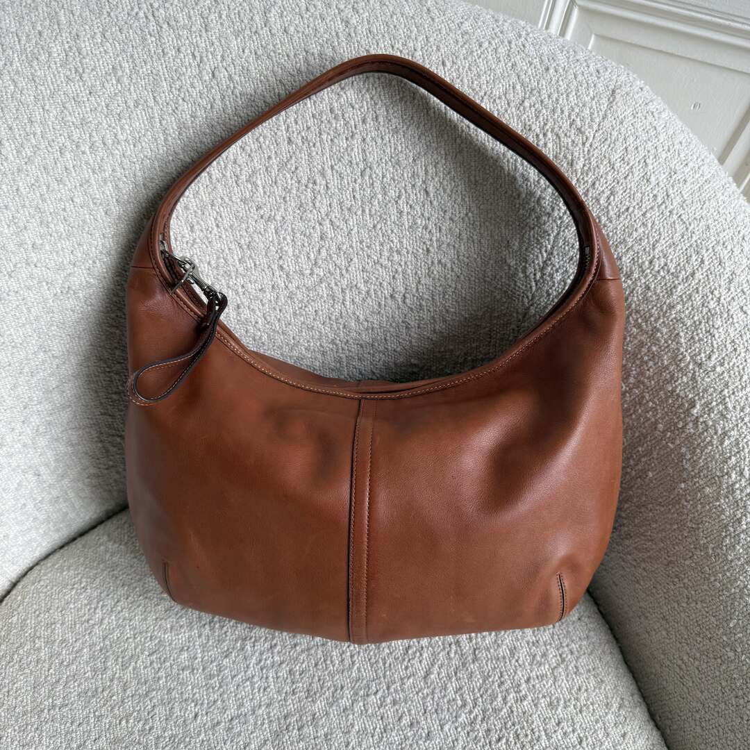 Coach Mini Ergo Hobo Leather Brown Shoulder Bag