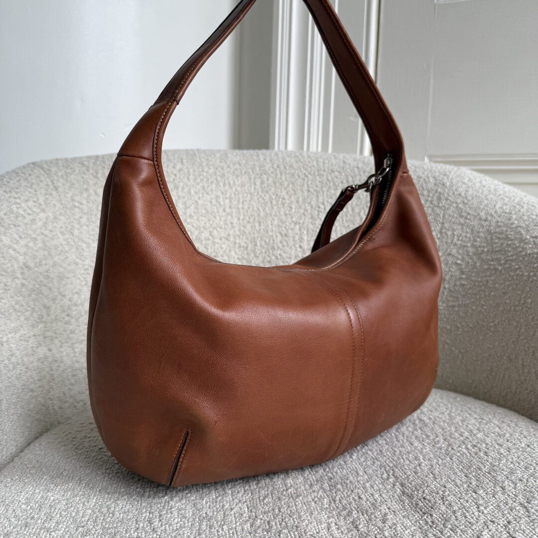 Coach Mini Ergo Hobo Leather Brown Shoulder Bag