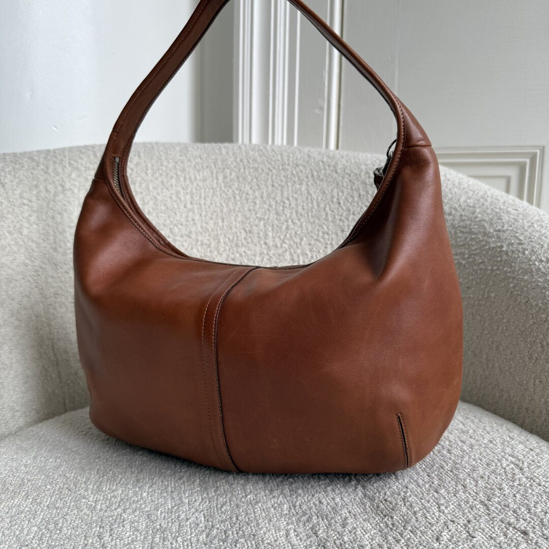 Coach Mini Ergo Hobo Leather Brown Shoulder Bag