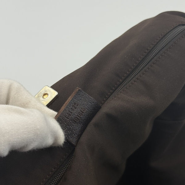 Gucci GG Canvas Abbey D-Ring Brown Tote Bag