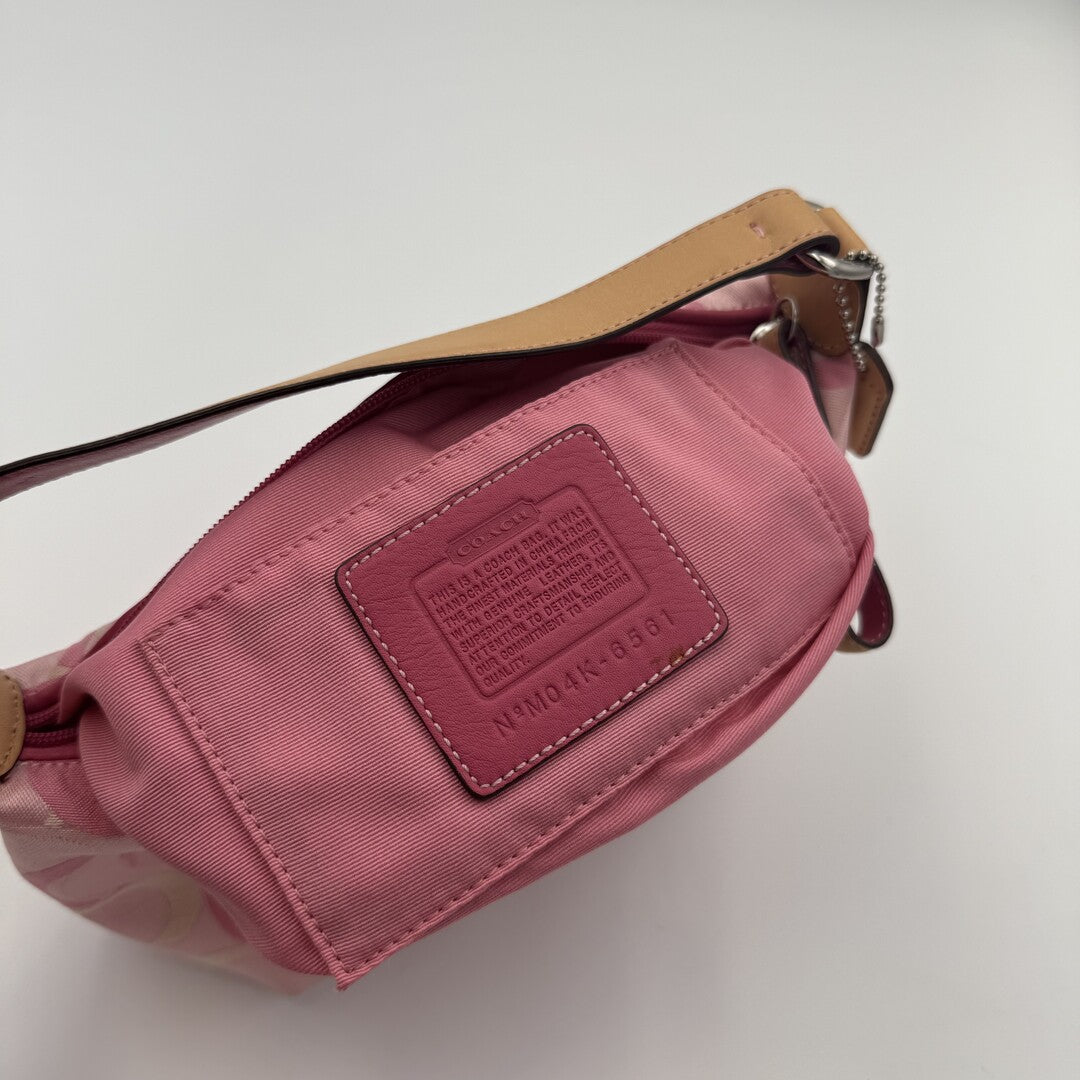 Coach Signature Pink Mini Handbag