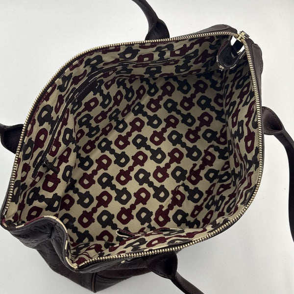 Gucci Guccissima Princy Brown Leather Tote Bag